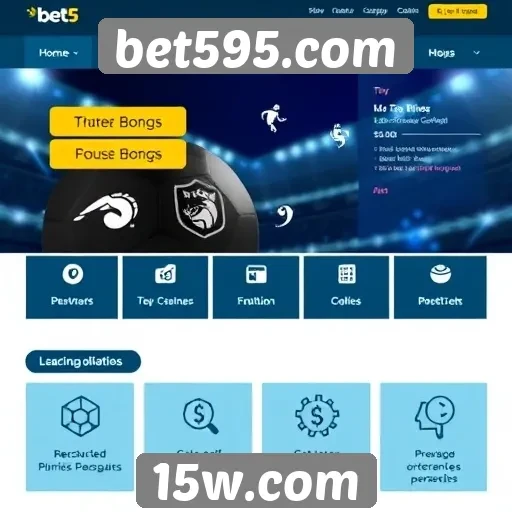 Recursos e funcionalidades do site bet595.com
